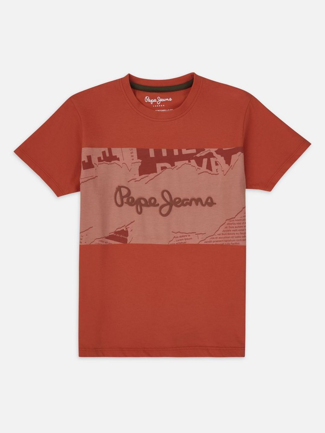 Pepe Jeans Boys Graphic Printed Round Neck Cotton T-shirt-picture-16