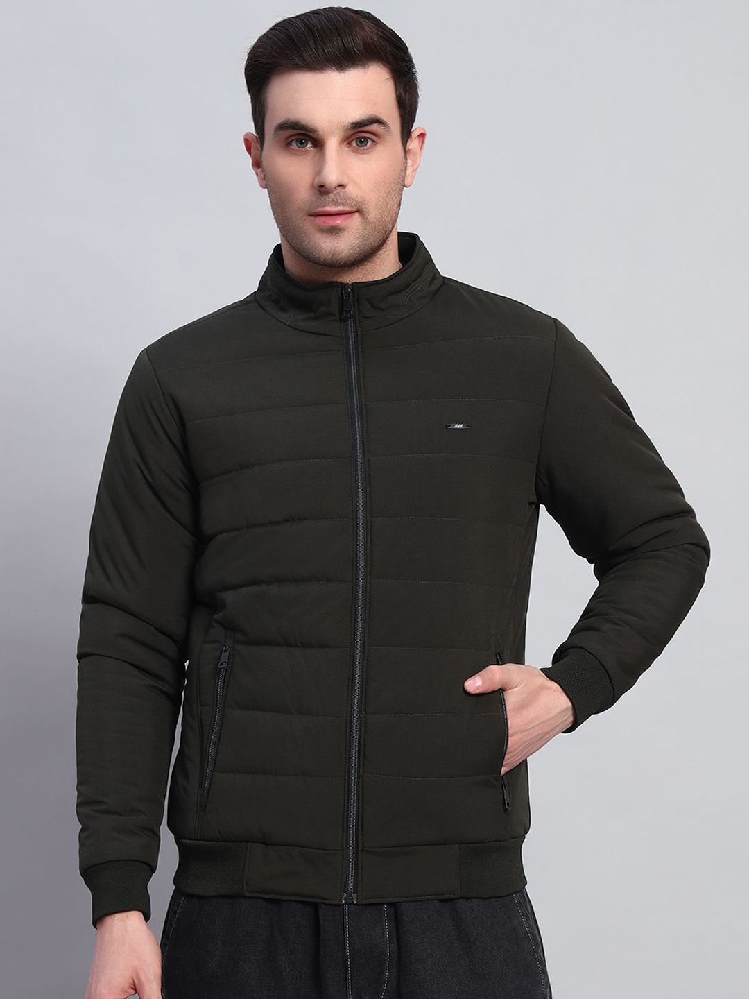 AR-FIT Men Polyester Water Resistant Open Front Jacket-picture-11