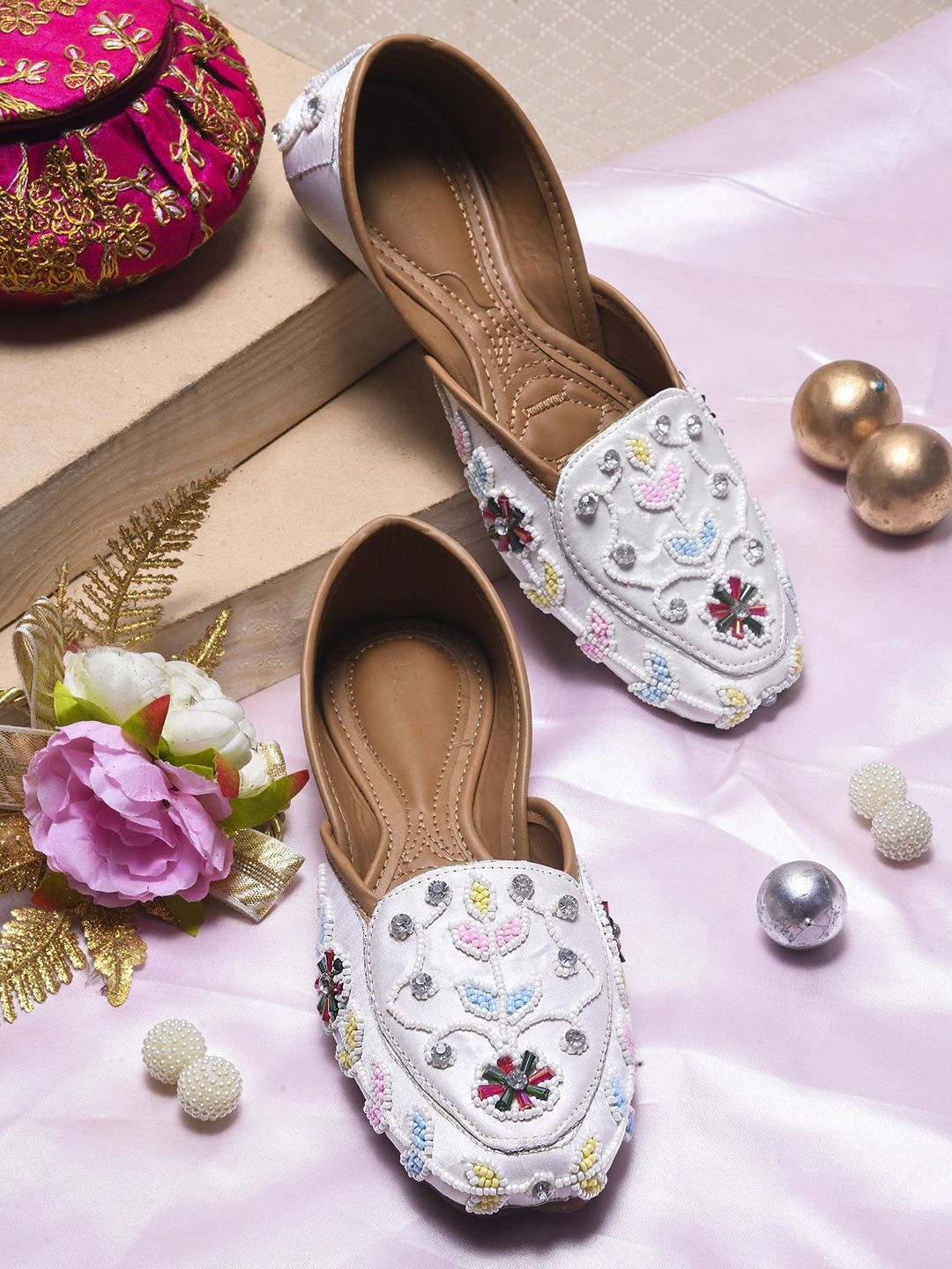 TRYME Women Ethnic Ballerinas Flats-picture-34