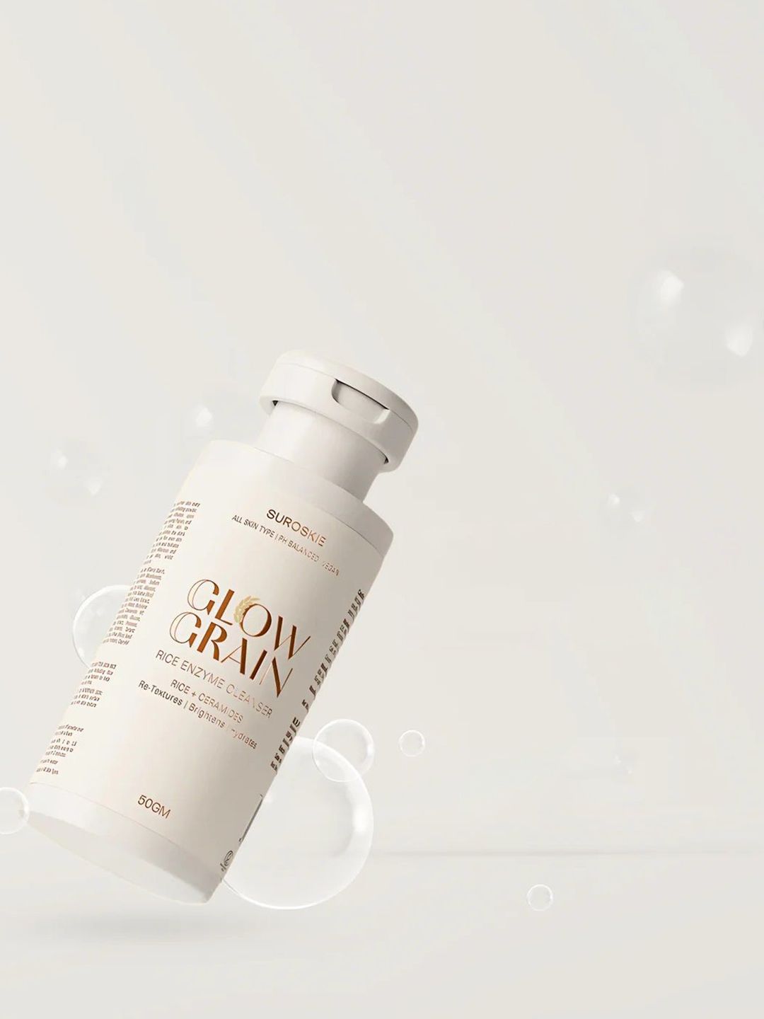 SUROSKIE Glow Grain Rice Enzyme Cleanser - 50 g-picture-50