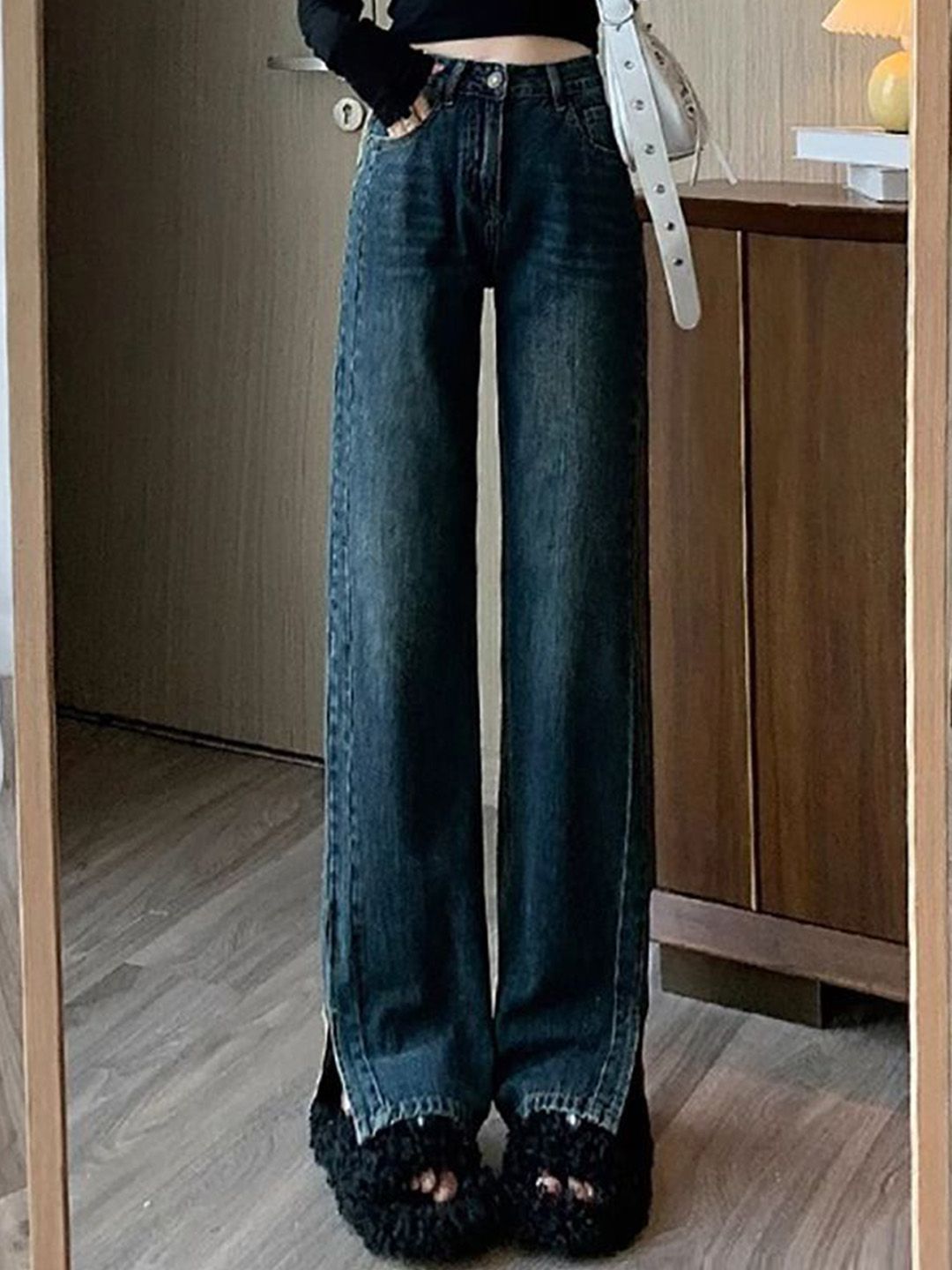 StyleCast x Revolte Women Light Fade Mid-Rise Jeans-picture-55