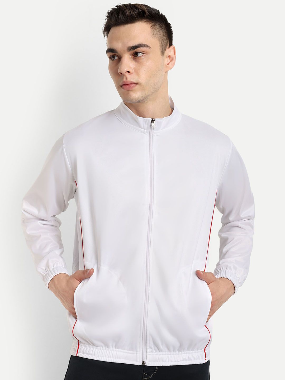 Metronaut Men Lightweight Training or Gym Sporty Jacket-image-11