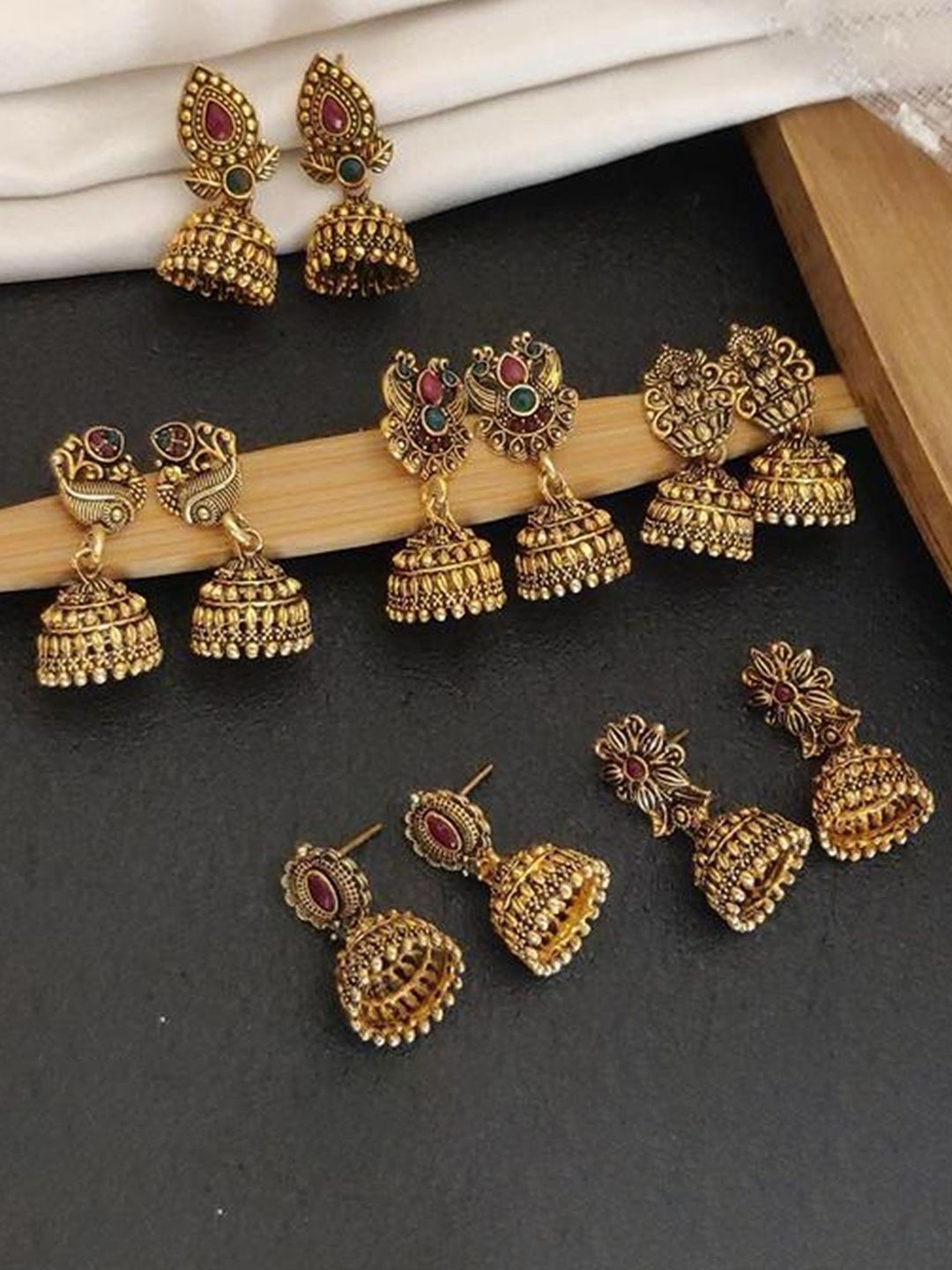 TANLOOMS Classic Jhumkas Earrings-picture-28