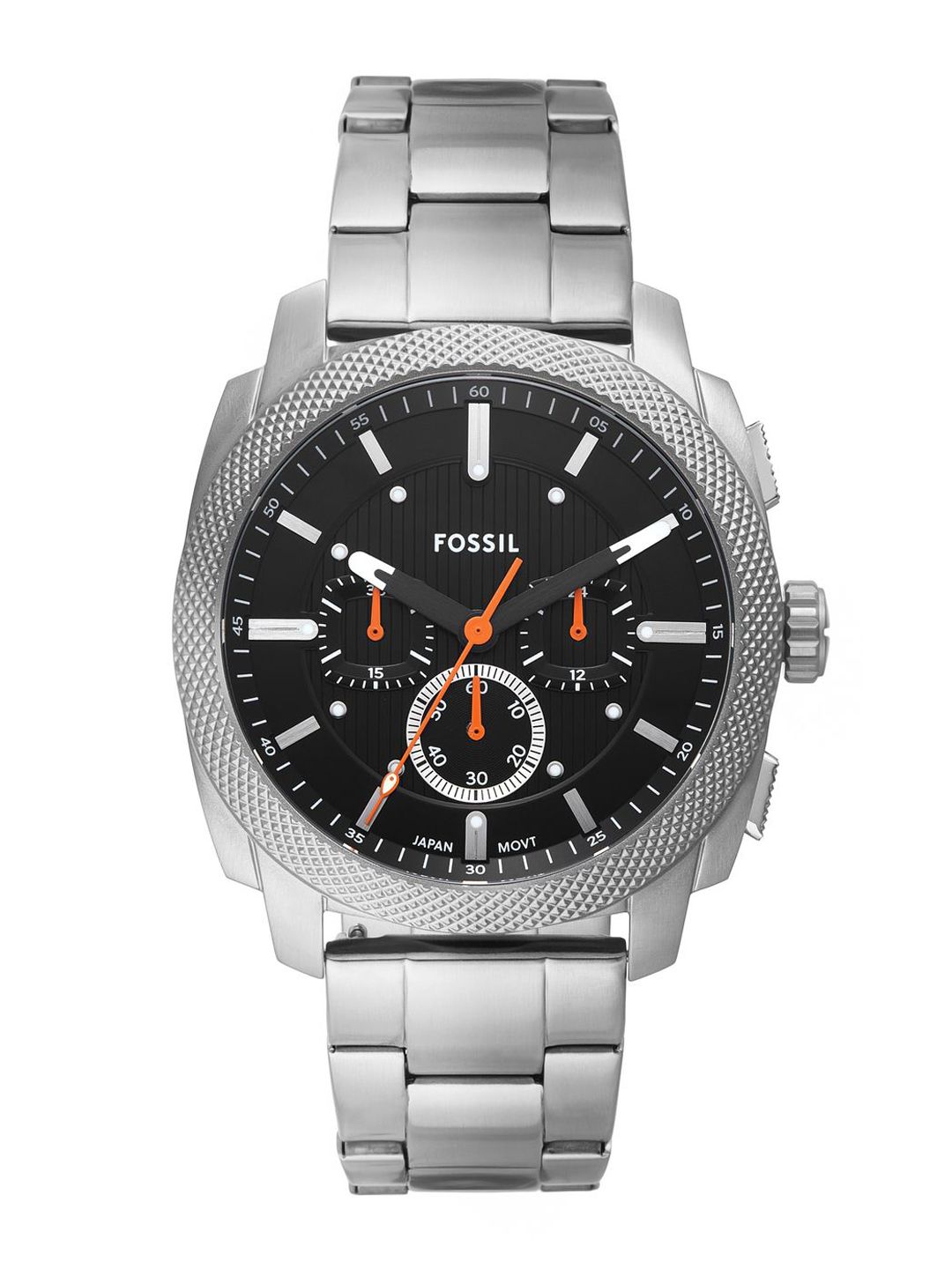 Fossil Men Dial & Stainless Steel Straps Analogue Watch FS6095-picture-29
