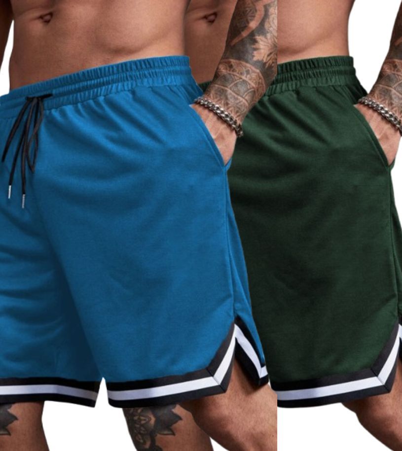 culish Men High-Rise Training or Gym Sports Shorts-picture-48