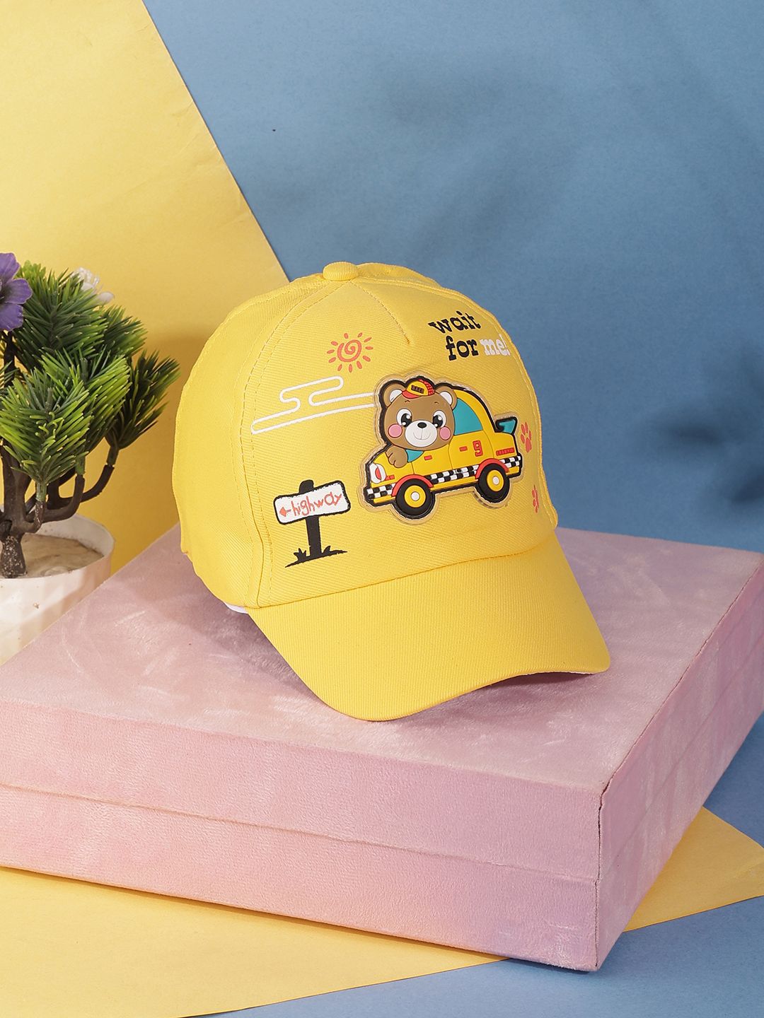 PASSION PETALS Boys Cotton Printed Baseball Cap-picture-44