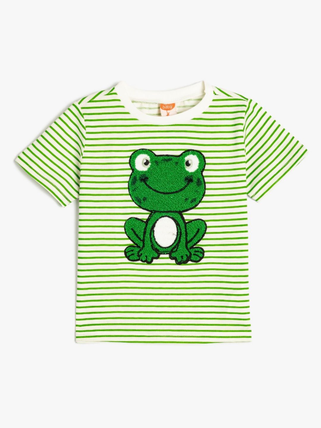 Koton Boys Striped Round Neck Cotton T-shirt-picture-51
