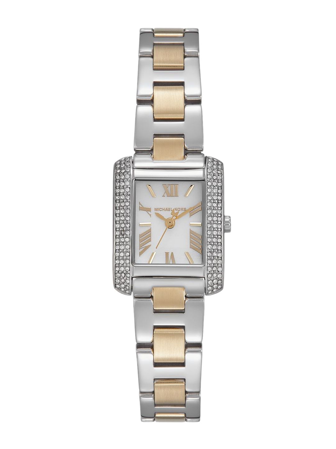 Michael Kors Women Embellished Dial & Stainless Steel Straps Analogue Watch MK4882-picture-10