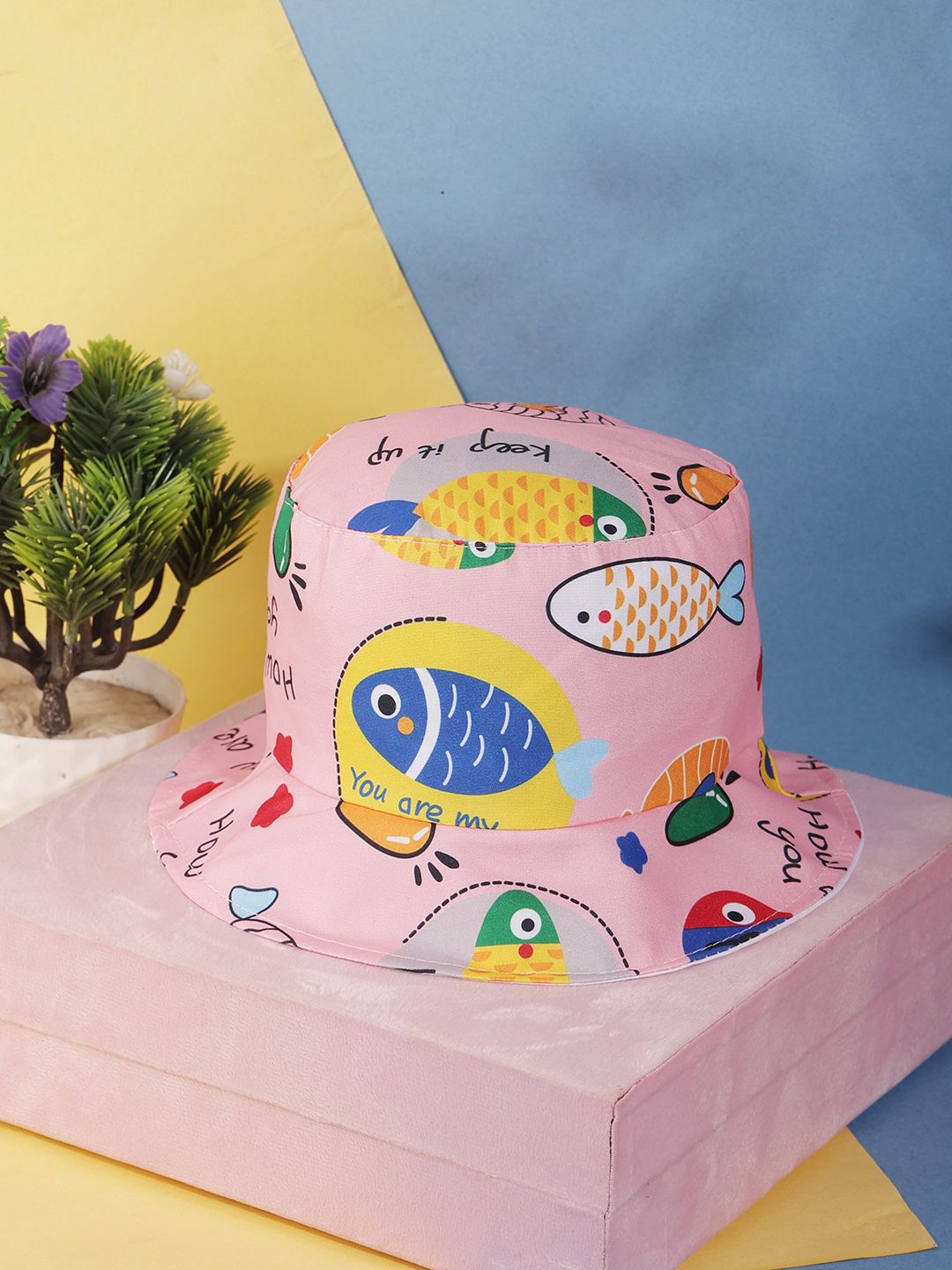 PASSION PETALS Girls Printed Cotton Bucket Hat-picture-17