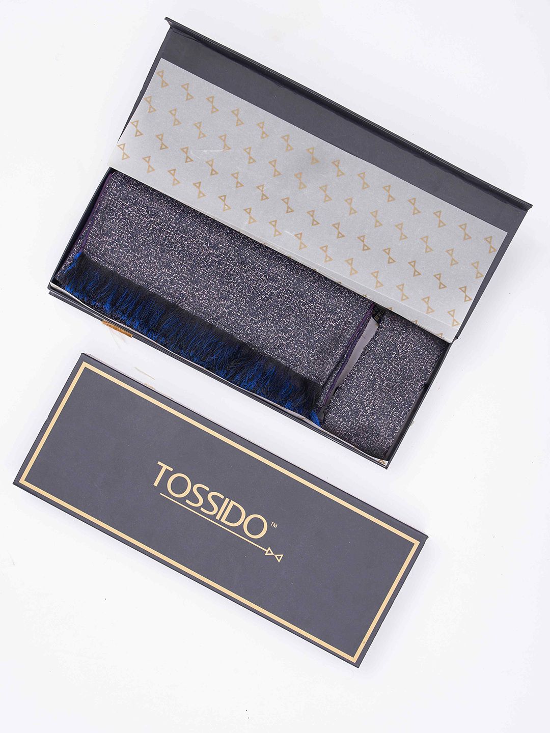 Tossido Men Woven Design Stole-image-14