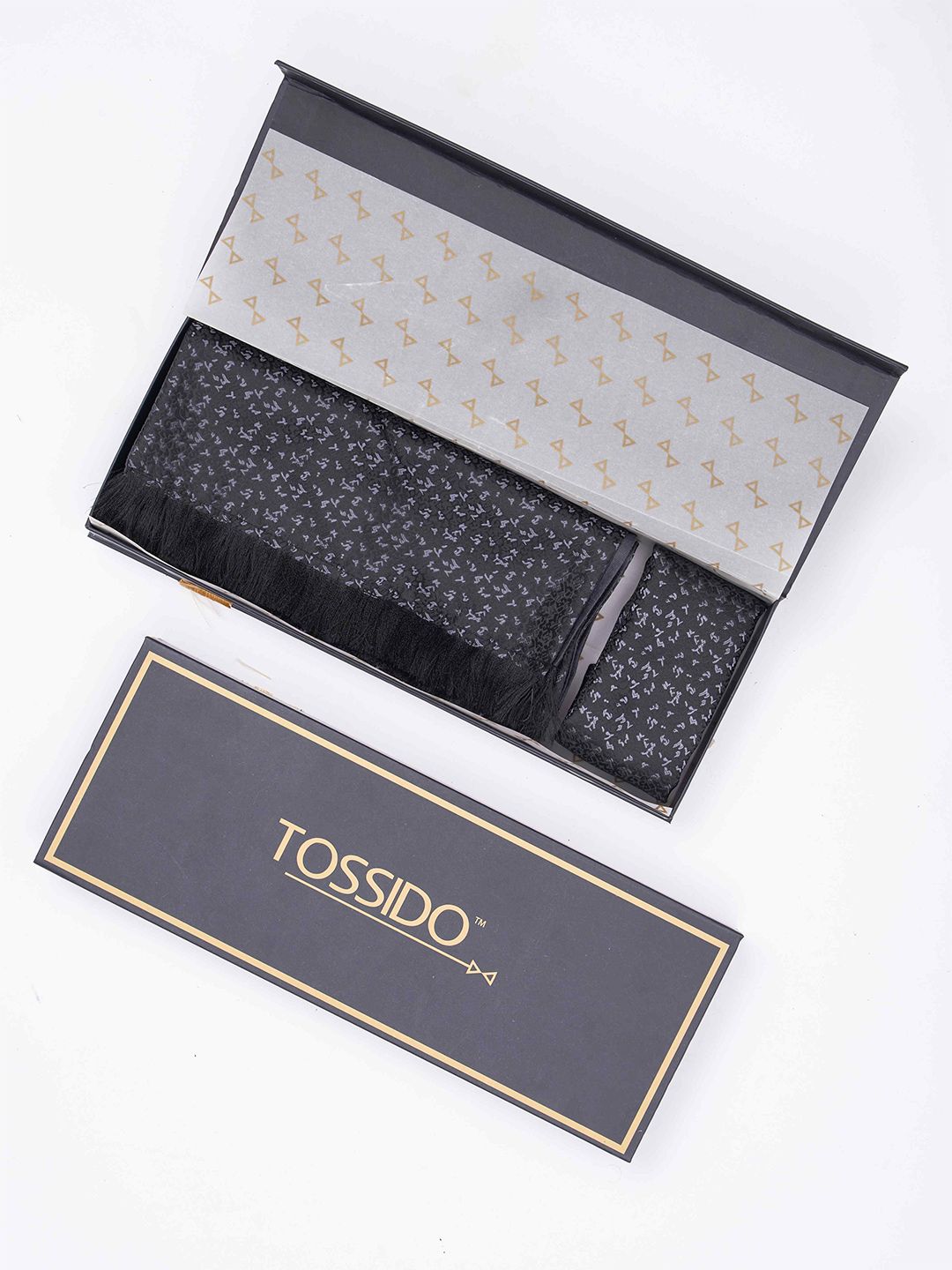 Tossido Men Woven Design Reversible Stole-picture-26