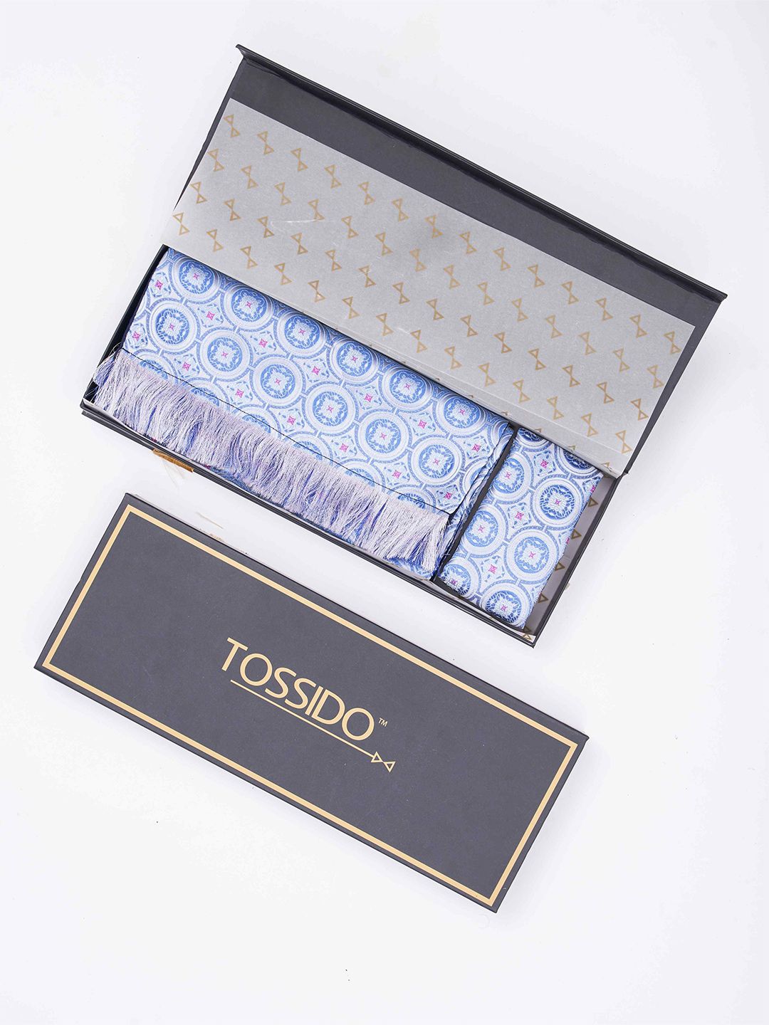 Tossido Men Woven Design Stole-image-25