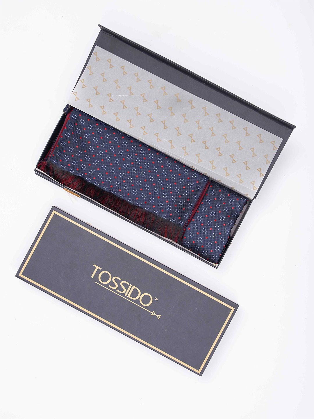 Tossido Men Woven Design Stole-picture-10
