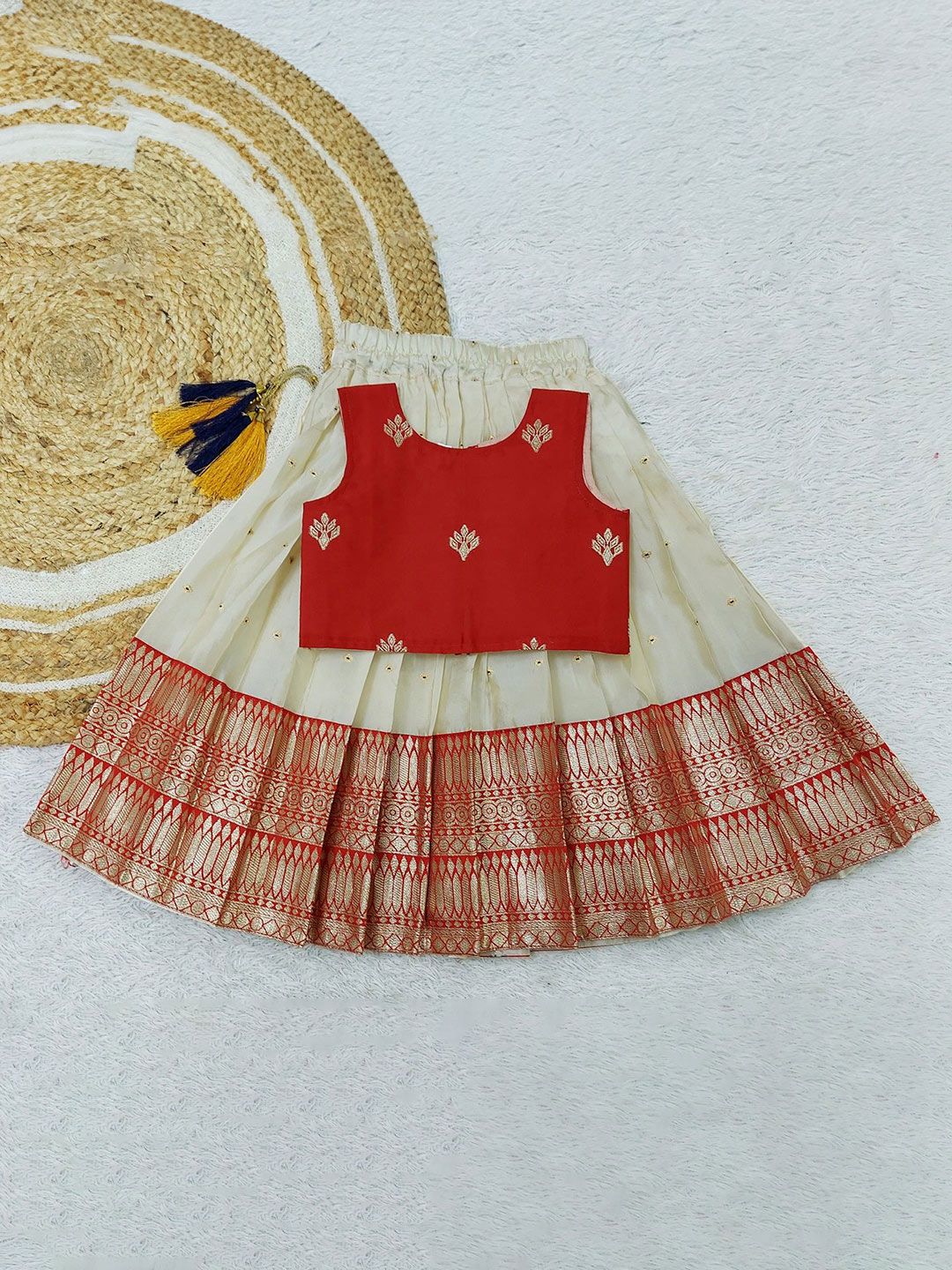 FELIZ THE DESIGNER STUDIO Girls Ready to Wear Lehenga &-picture-18