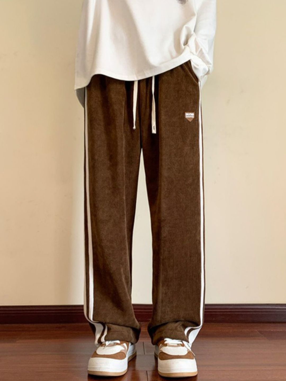 StyleCast Men Striped Relaxed Trousers-image-43