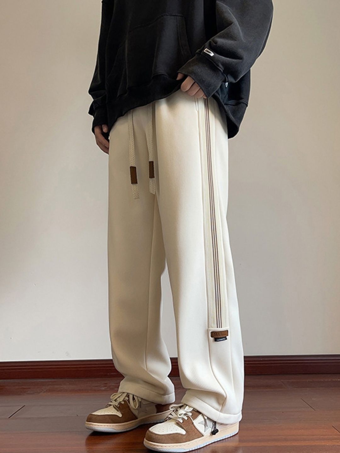 StyleCast Men Striped Relaxed Trousers-image-46