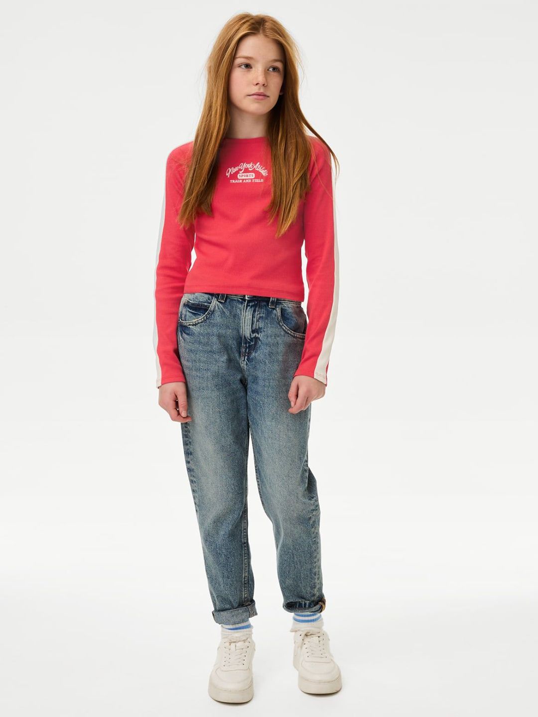 Marks & Spencer Girls Printed Top-picture-25