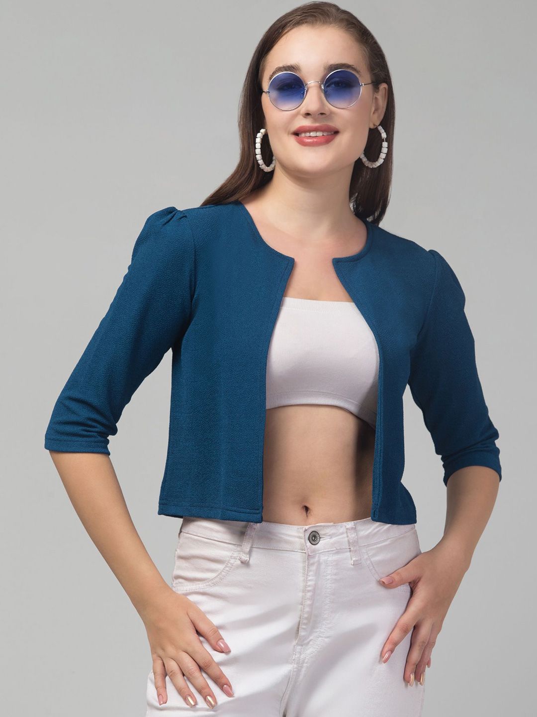 RAYWARE Women Crop Shrug-picture-13