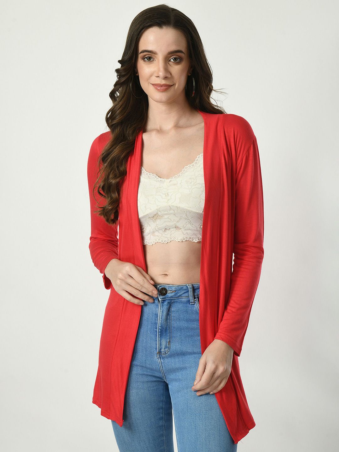 RAYWARE Women Longline Shrug-picture-28