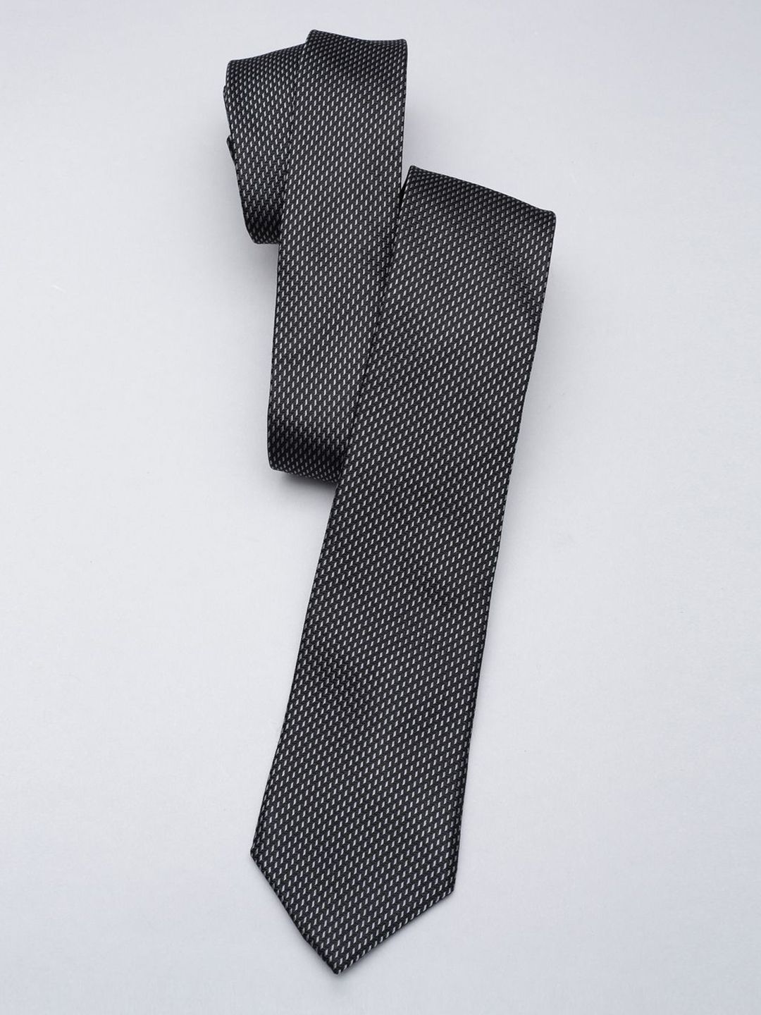 Peter England Men Woven Design Broad Tie-picture-18