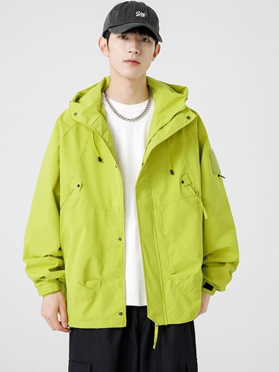 StyleCast Men Solid Oversized Pockets Tailored Jacket-picture-58