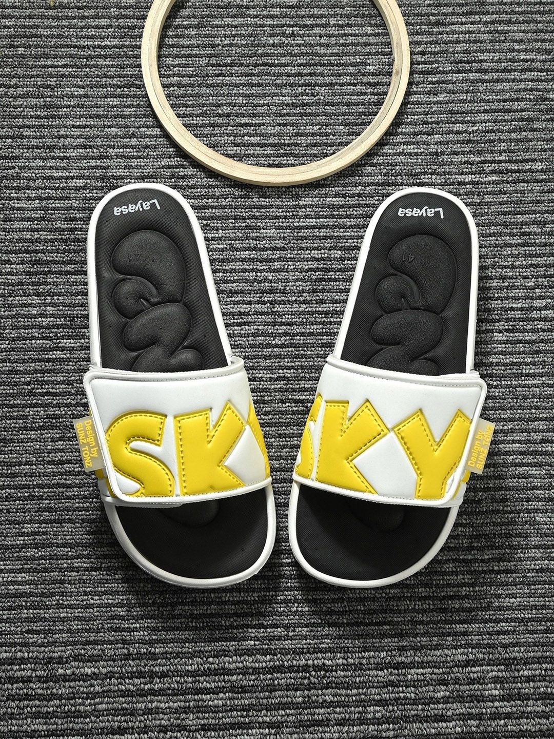 Layasa Men Printed Sliders-picture-36