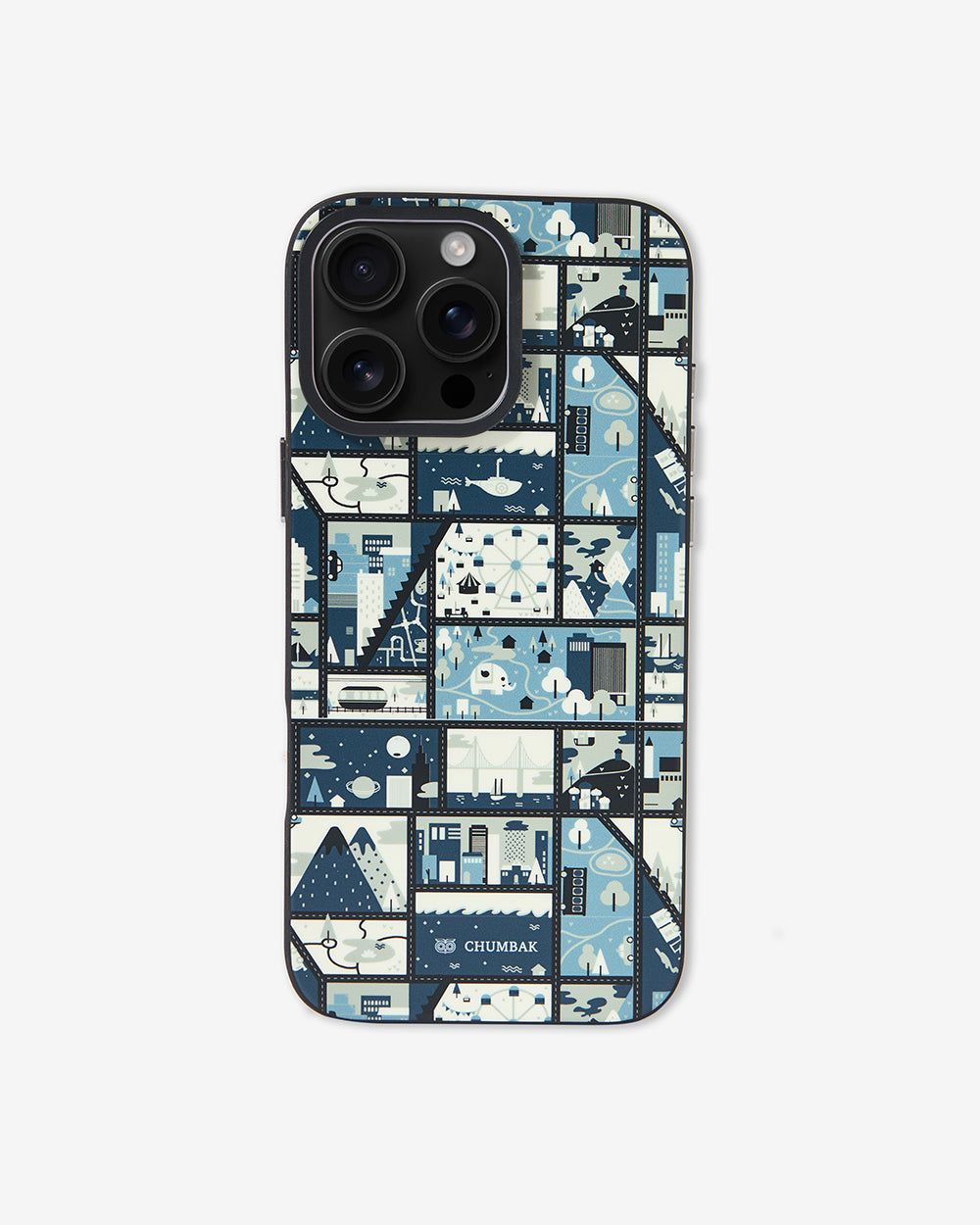Chumbak Quirky Printed iPhone 16 Pro Max Back Case Mobile Accessories-image-43