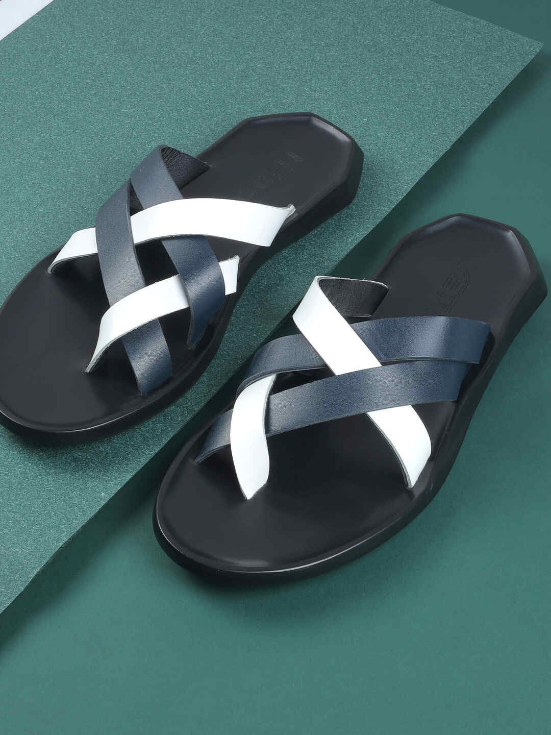 Metro Men Leather Comfort Sandals-picture-29