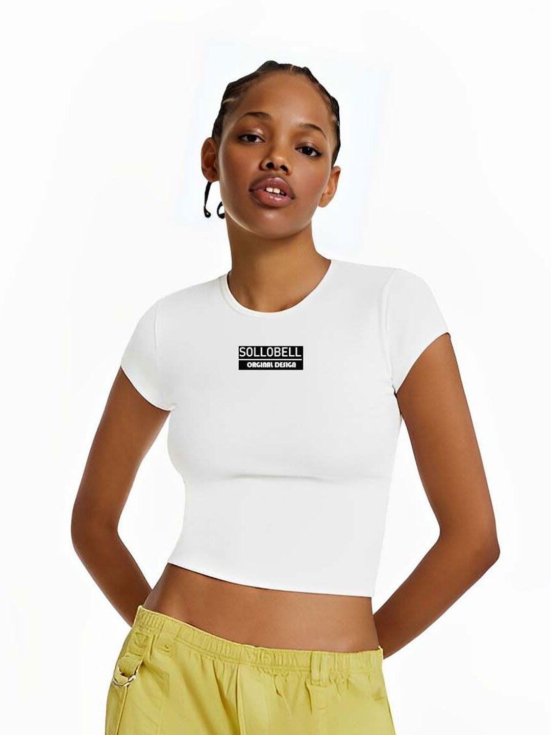 sollobell Print Cotton Tank Crop Top-image-12