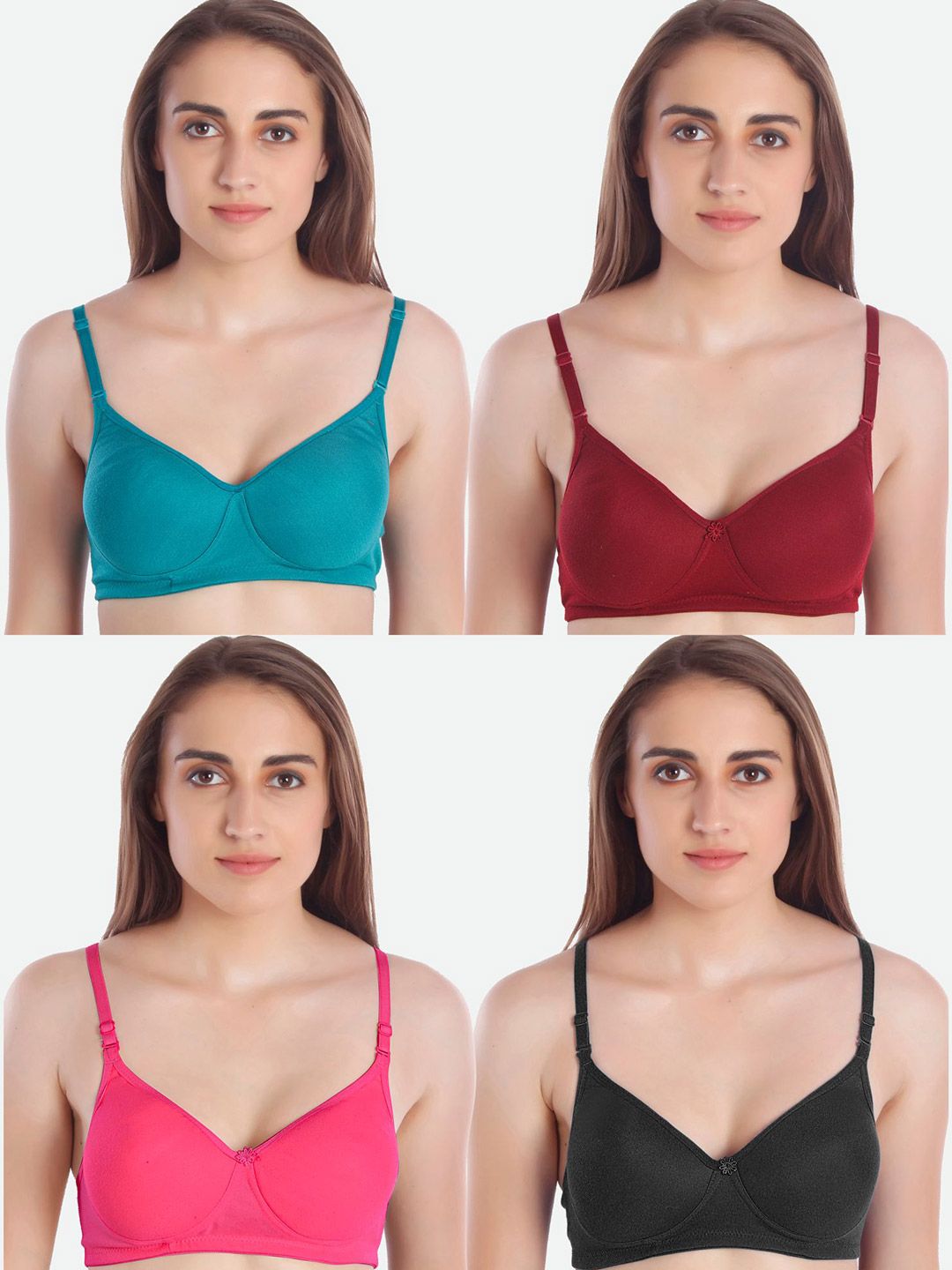 MiEstilo Bra Full Coverage Lightly Padded