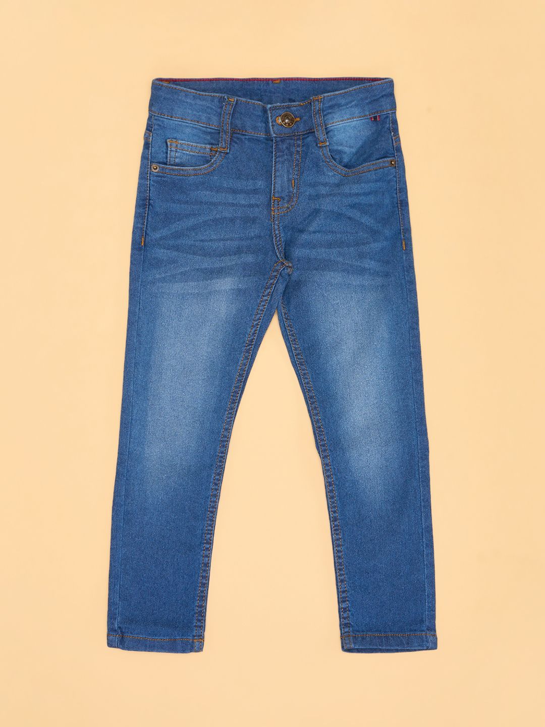 Pantaloons Junior Boys Regular Fit Mid-Rise Light Fade Jeans-picture-21