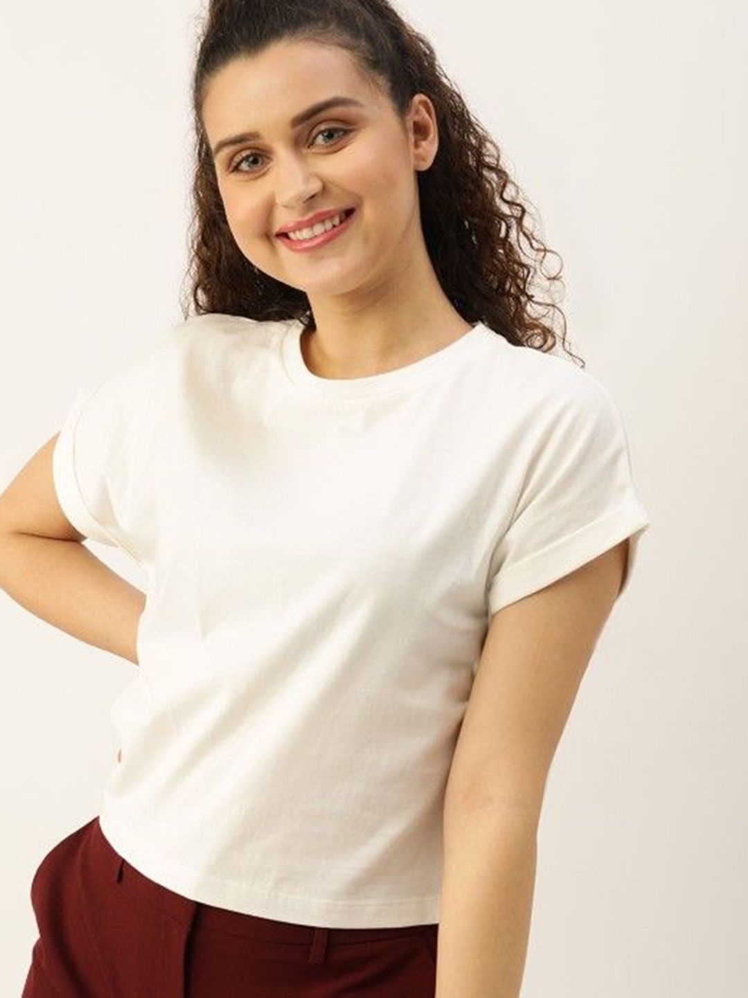 DressBerry Polka Dot Crop Top-picture-33