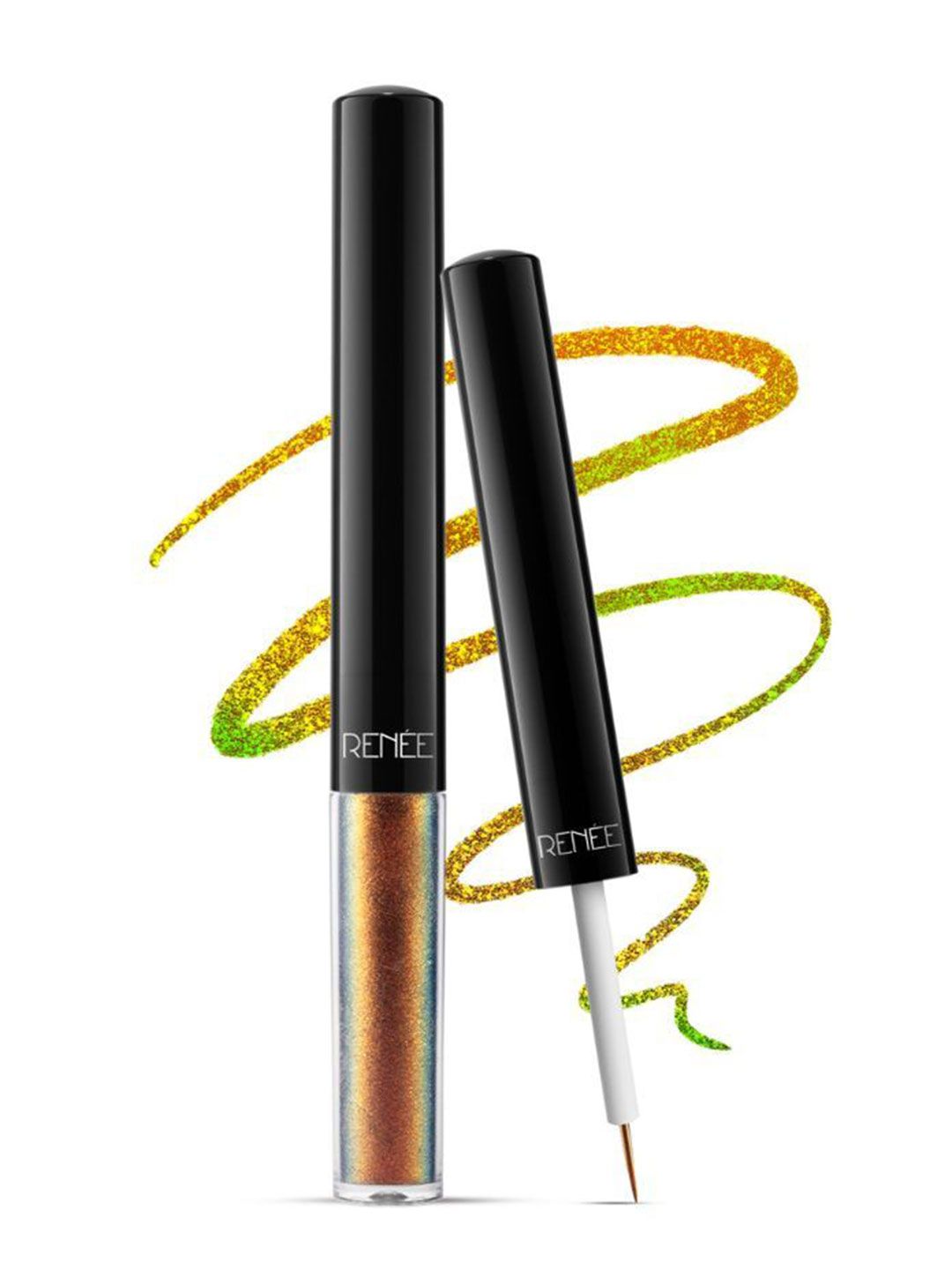Renee Holographic Water and Smudge Proof Liquid Eyeliner - 1 ml - Kingfisher 02-image-30