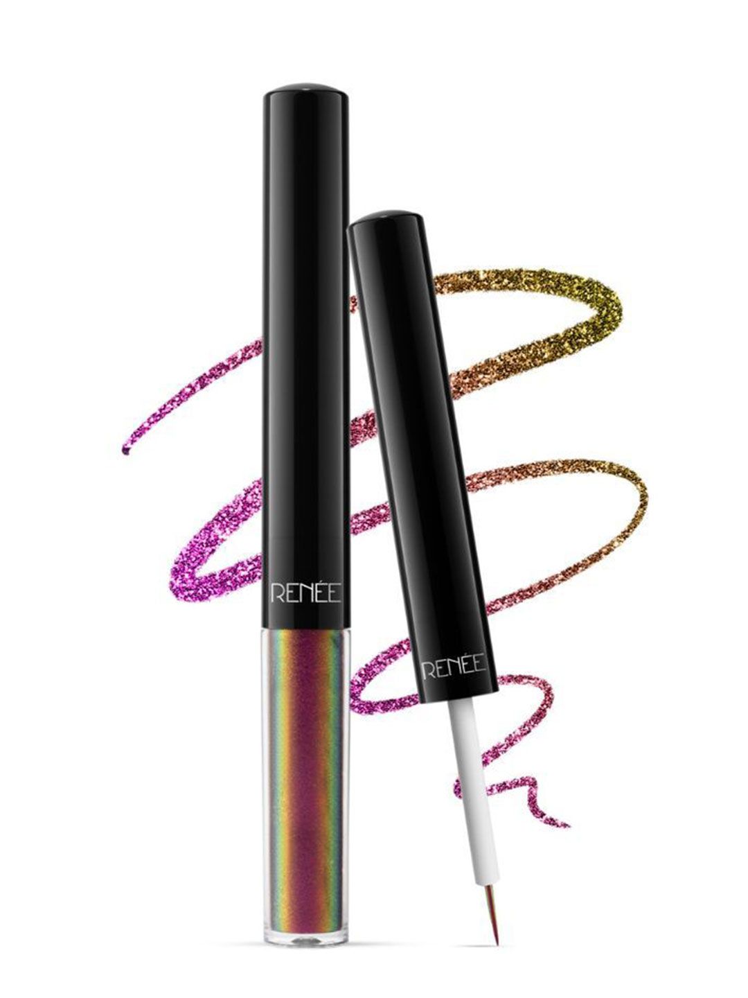 Renee Holographic Water and Smudge Proof Liquid Eyeliner - 1 ml - Macaw 03-picture-12