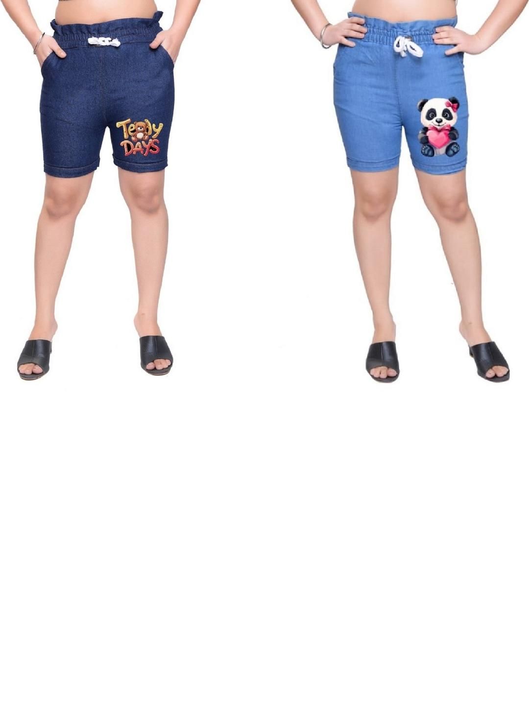 STYLOKAT Girls Blue Shorts-picture-13