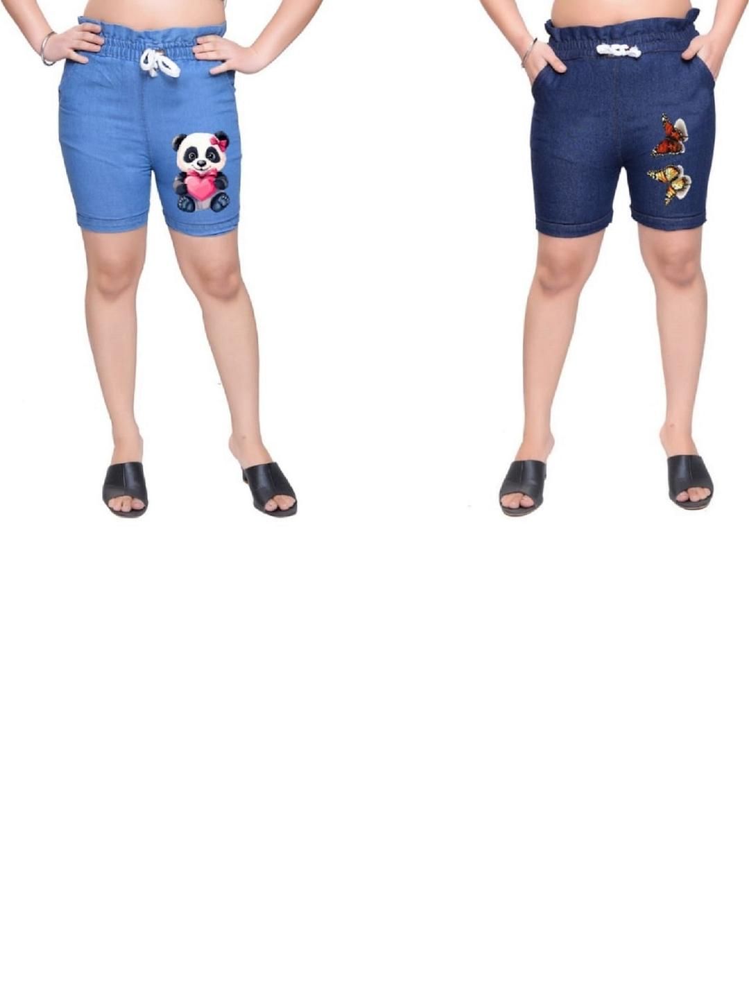 STYLOKAT Girls Blue Shorts-picture-22