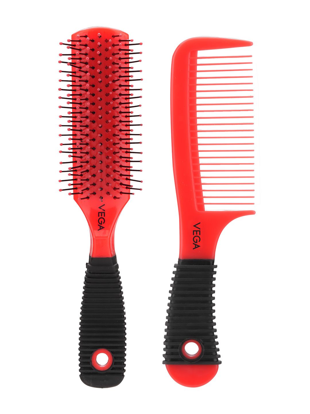VEGA Flat Brush & Comb Hair Grooming Set - HBCS-02-image-3