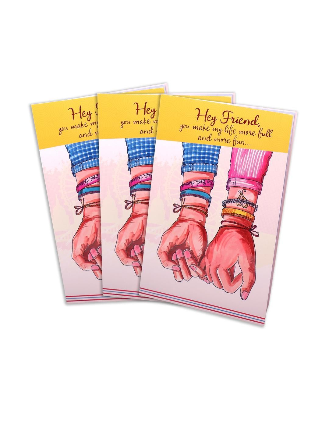 Archies Pack of 3 Friendhip Greeting Cards-image-20