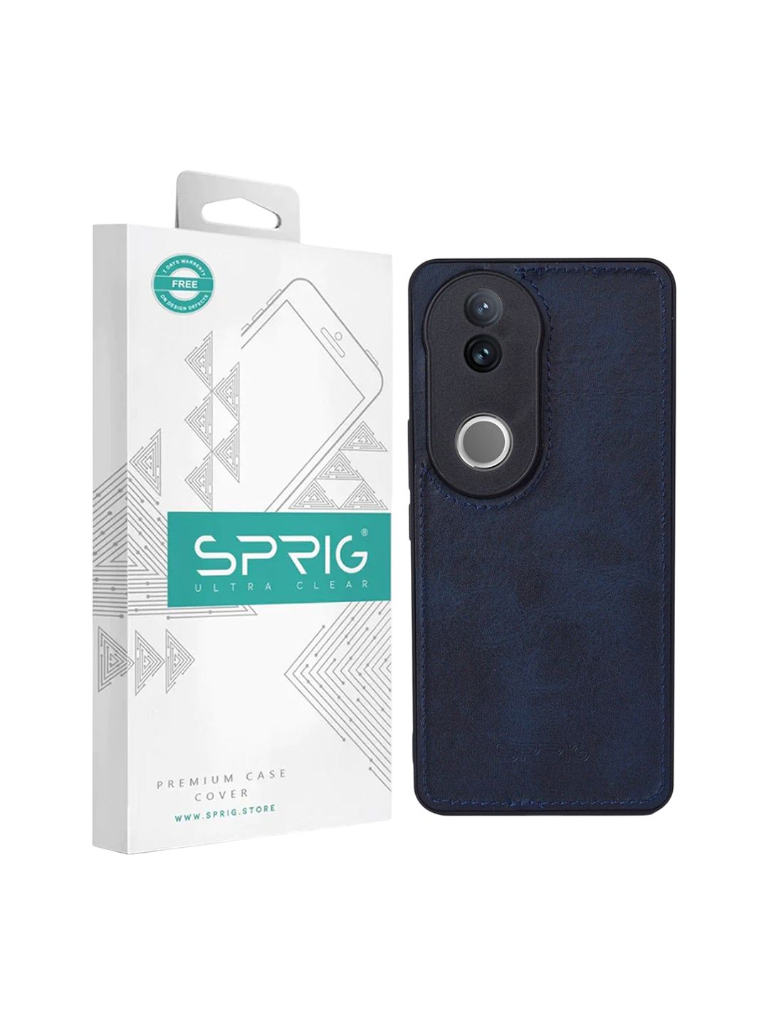 SPRIG vivo V50e Matte PU Leather Back Cover-picture-30