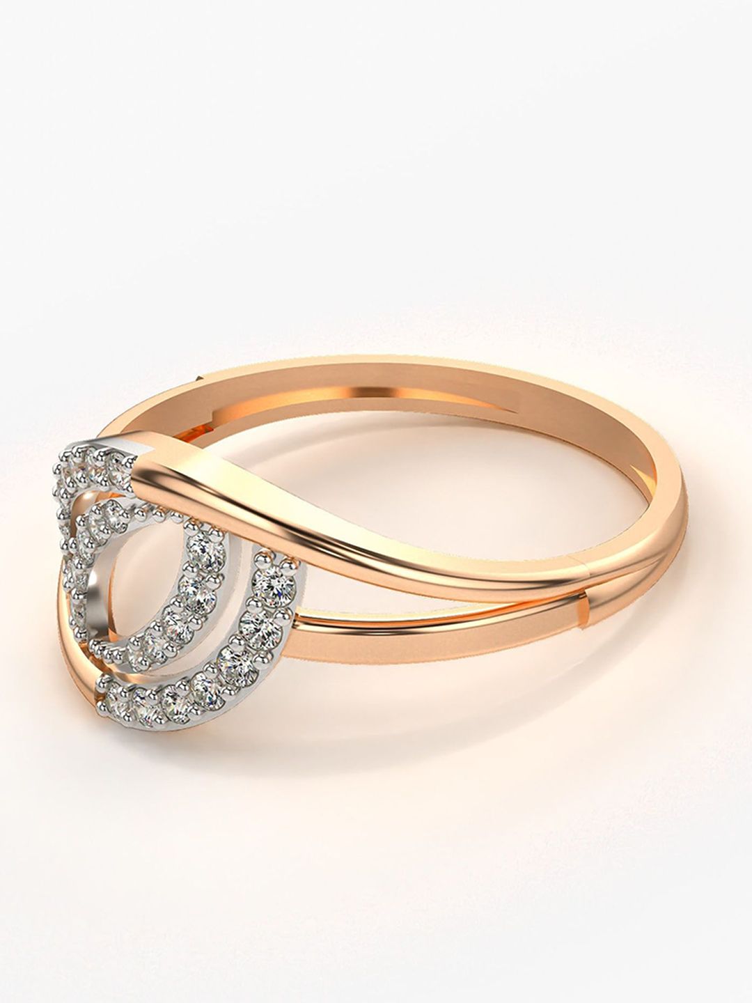 VALANOVA Women Rose Gold Ring Diamond-picture-38