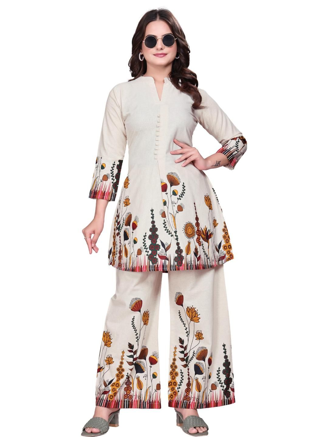 Garbista Women White Kurta Sets
