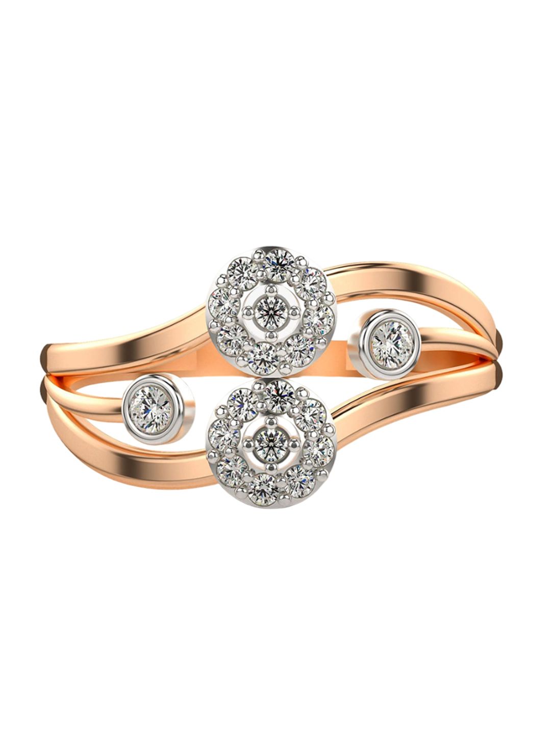 VALANOVA Women Rose Gold Ring Diamond-picture-26