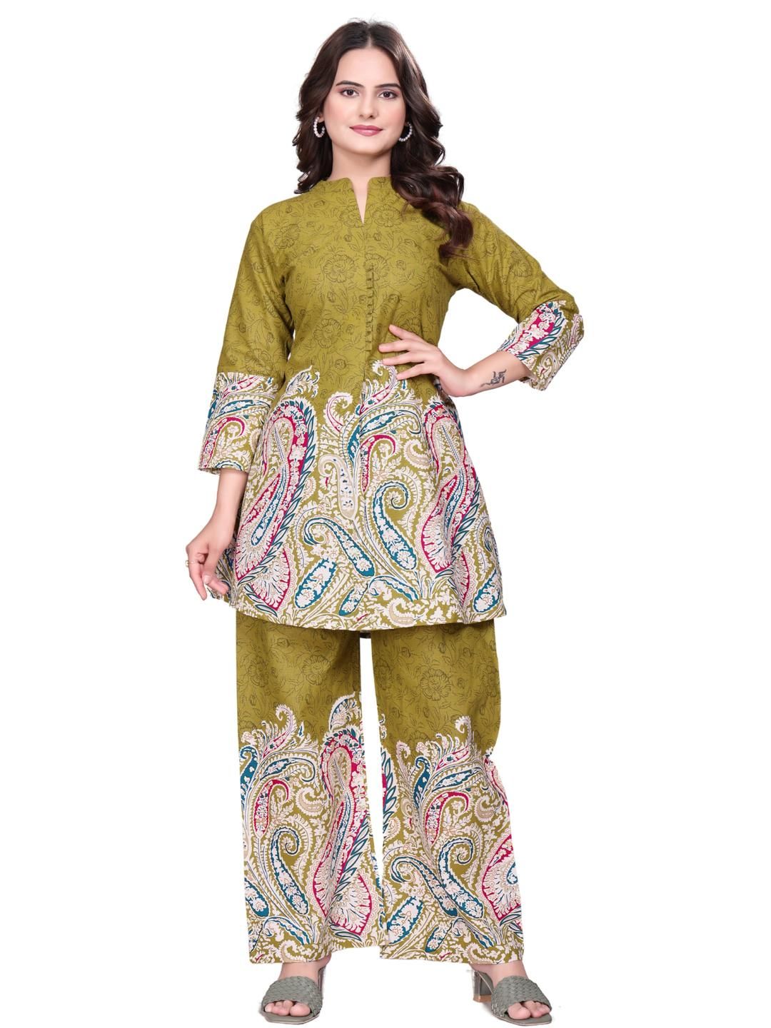 Garbista Women Yellow Kurta Sets