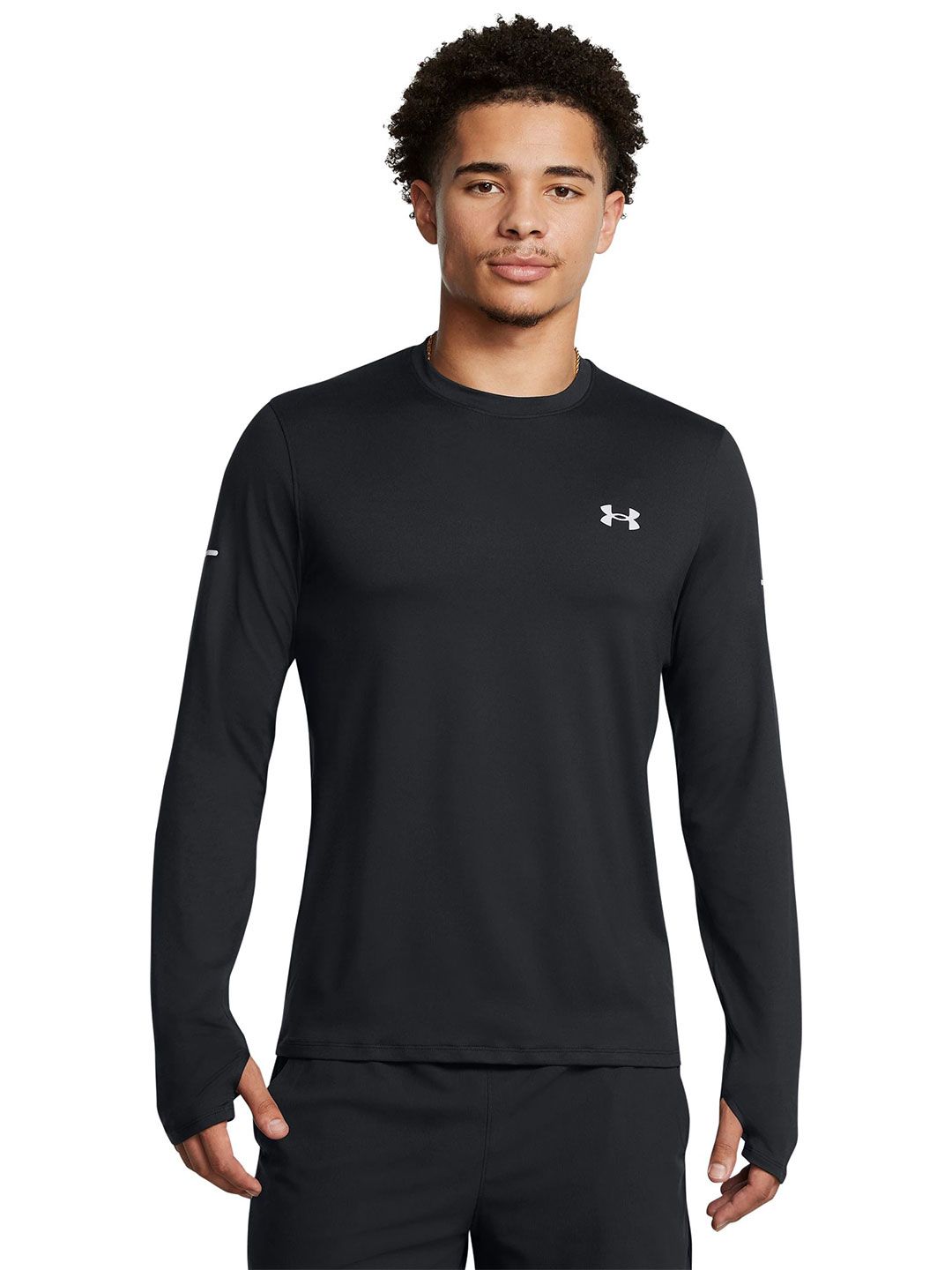 UNDER ARMOUR Men Brand Logo Print Launch Pro Long Sleeve T-Shirt-picture-20