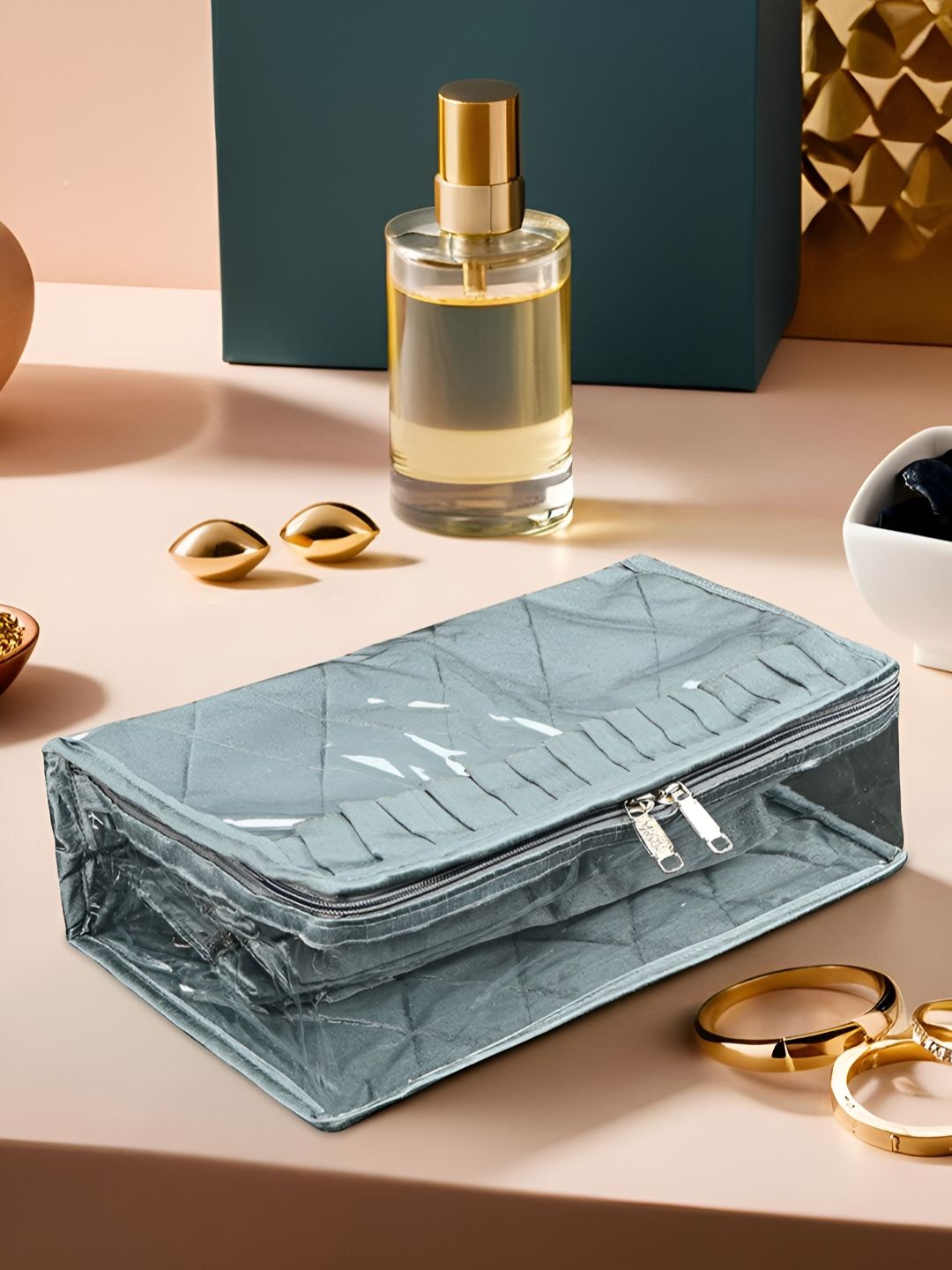 Aura Grey Set of 1 Regular Jewellery Organiser Organisers-picture-37