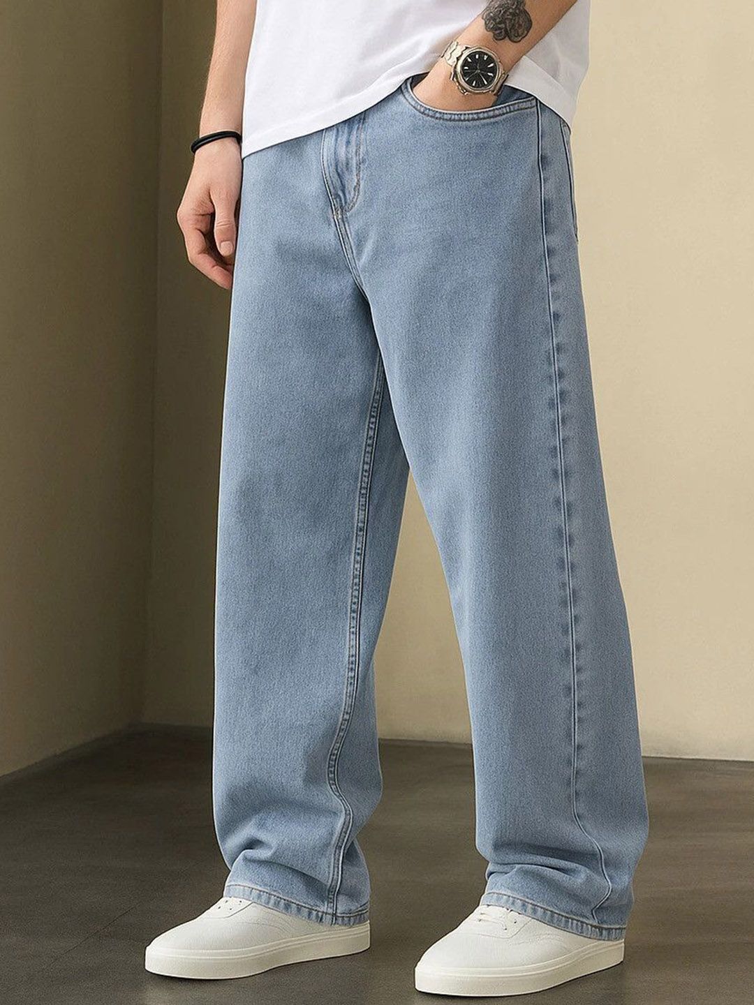 MAAHIT Men Mid-Rise Stretchable Jeans-picture-30