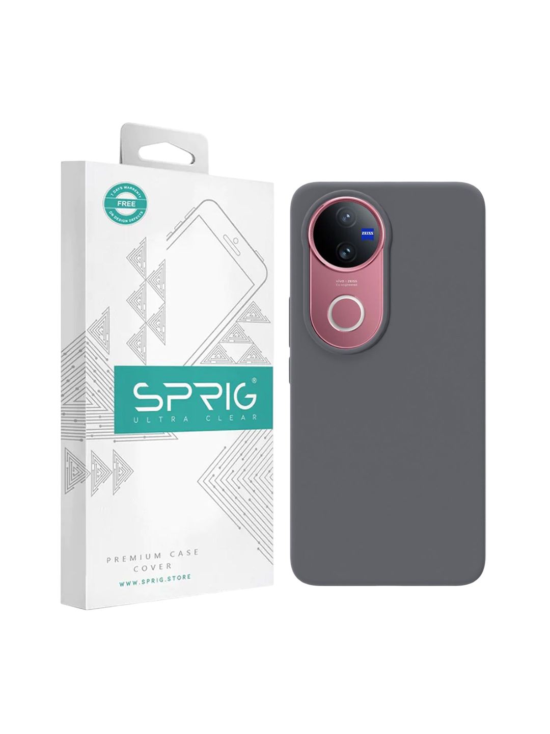 SPRIG Solid Printed Vivo V50e 5G Back Case Mobile Accessories-picture-21