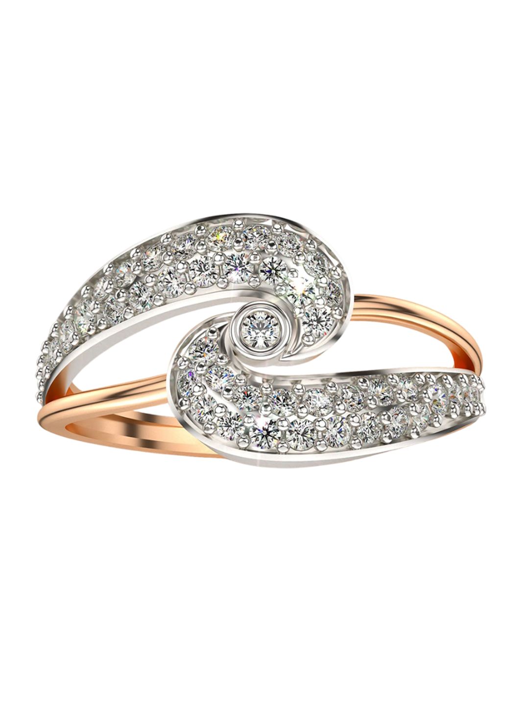 VALANOVA Women Rose Gold Ring Diamond-picture-28