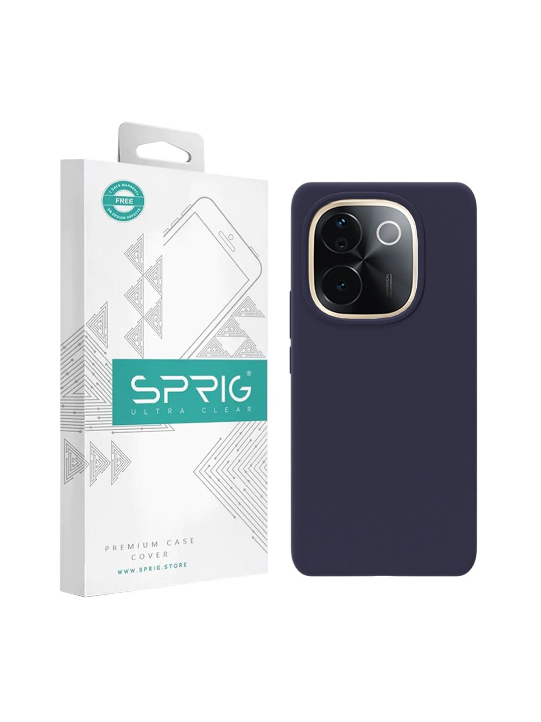 SPRIG Solid Printed Vivo T3 Pro 5G Back Case Mobile Accessories-picture-26