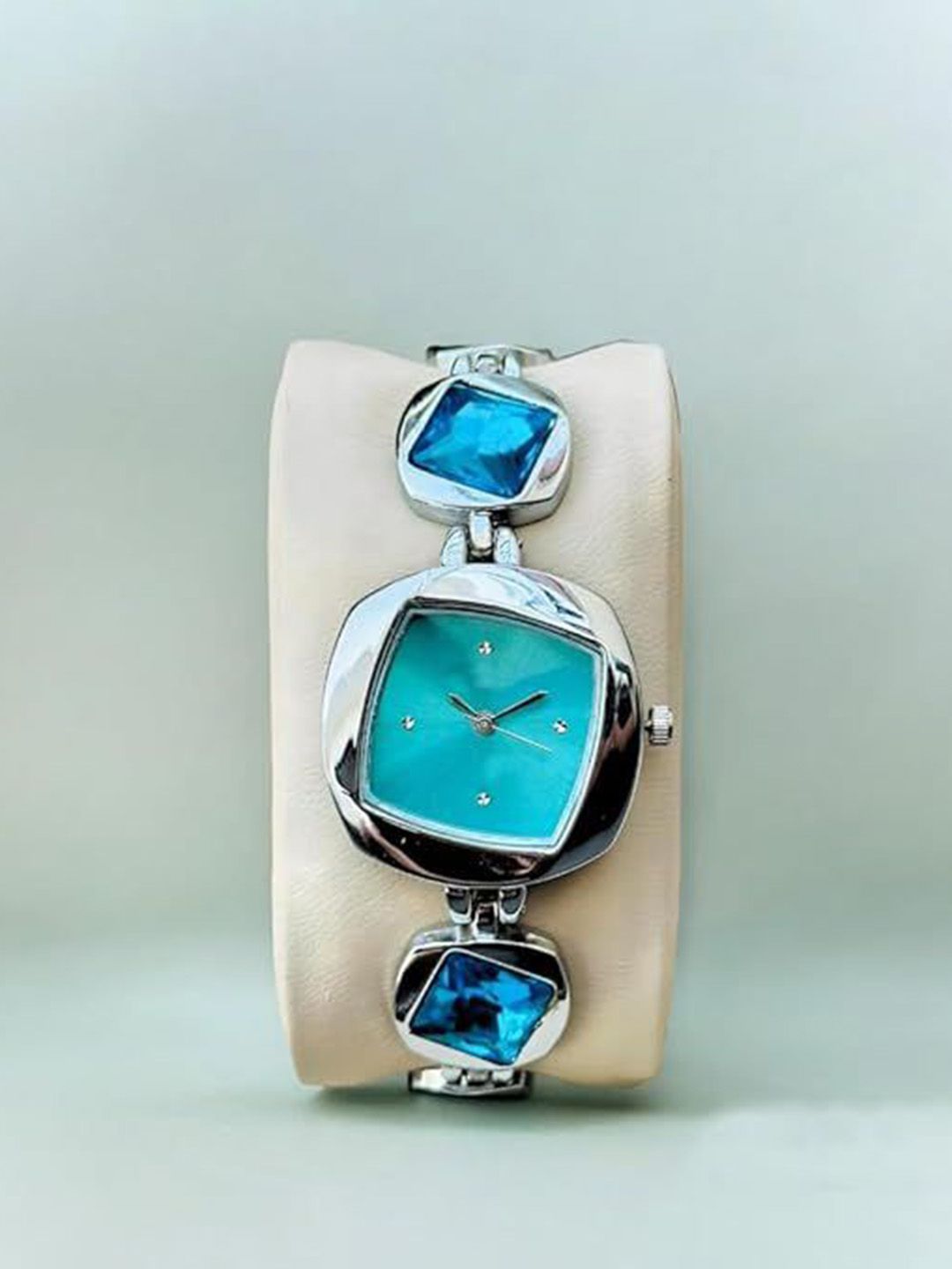 SWADESI STUFF Women Solid Square Foldover and Butterfly Regular Analogue Watch-image-42